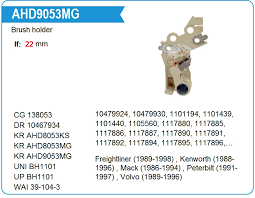 Щёткодержатель генератора AHD9053MG