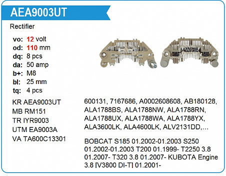 Диодный мост AEA9003UT